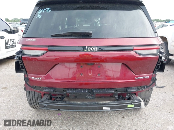 2023 Jeep Grand Cherokee Limited with VIN 1C4RJHBGXPC614527, listed as a IAAI auction lot 42121821 with 35,874 mi miles and . Bid and sale history available at DreamBid. Image 18.
