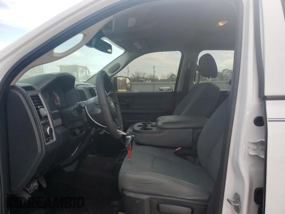 2018 Ram 1500 Express with VIN 1C6RR7KT4JS138957, listed as a Copart auction lot 47452195 with 102,734 mi miles and Salvage title. Bid and sale history available at DreamBid. Image 7.