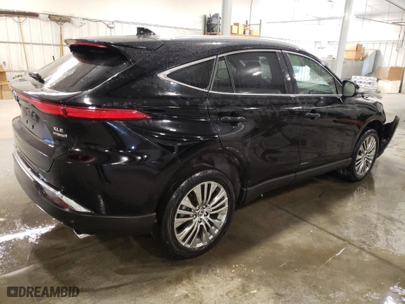 2022 Toyota Venza LE with VIN JTEAAAAH1NJ088808, listed as a Copart auction lot 49810165 with 51,752 mi miles and Salvage Title. Bid and sale history available at carsss.com. Image 3.