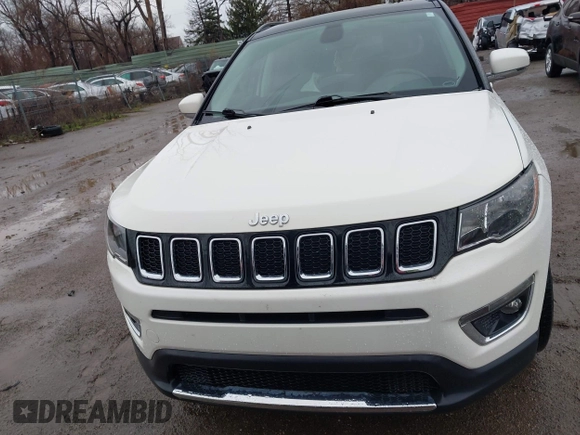 2020 Jeep Compass Limited with VIN 3C4NJDCB3LT120356, listed as a IAAI auction lot 41786779 with 32,396 mi miles and . Bid and sale history available at DreamBid. Image 12.