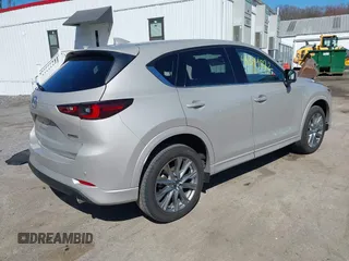 2025 Mazda CX-5 S Premium Plus with VIN JM3KFBEM9S0579269, listed as a IAAI auction lot 41844072 with 991 mi miles and . Bid and sale history available at carsss.com. Image 4.