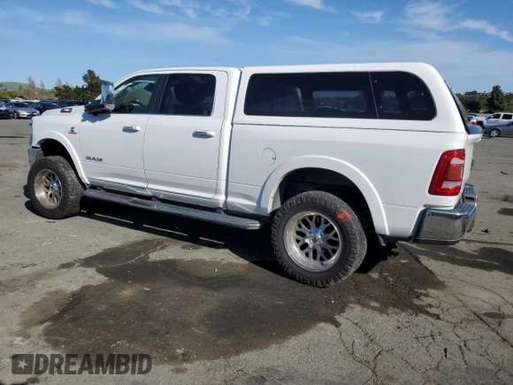 2019 Ram 2500 Laramie with VIN 3C6UR5FL3KG553723, listed as a Copart auction lot 52037355 with 74,377 mi miles and Salvage Title. Bid and sale history available at carsss.com. Image 2.