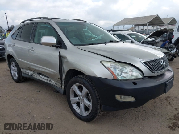 2007 Lexus RX 350 with VIN 2T2GK31U47C019173, listed as a IAAI auction lot 42076745 with 207,163 mi miles. Bid and sale history available at carsss.com. Image 1.