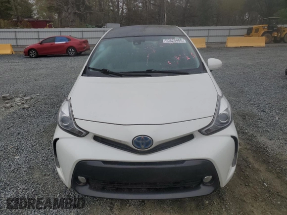 2016 Toyota Prius v Two with VIN JTDZN3EU9GJ048493, listed as a Copart auction lot 50825405 with 56,998 mi miles and Salvage Title. Bid and sale history available at carsss.com. Image 5.