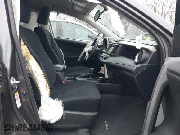 2016 Toyota RAV4 LE with VIN 2T3BFREV6GW536585, listed as a IAAI auction lot 41524586 with 30,745 mi miles. Bid and sale history available at carsss.com. Image 5.