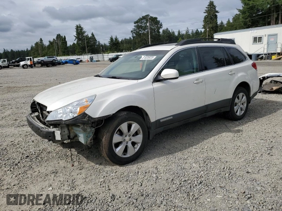 2010 Subaru Outback Premium All-Weather Anniversary with VIN 4S4BRBGC5A3329380, listed as a Copart auction lot 61835935 with 184,065 mi miles and Salvage title. Bid and sale history available at DreamBid. Image 1.
