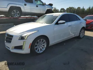 2014 Cadillac CTS Sedan RWD with VIN 1G6AP5SX0E0135819, listed as a Copart auction lot 42782185 with 187,456 mi miles and Salvage Title. Bid and sale history available at carsss.com. Image 1.