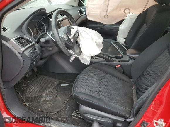 2019 Nissan Sentra S with VIN 3N1AB7AP0KY341347, listed as a Copart auction lot 47030485 with 82,822 mi miles and Salvage Title. Bid and sale history available at DreamBid. Image 7.