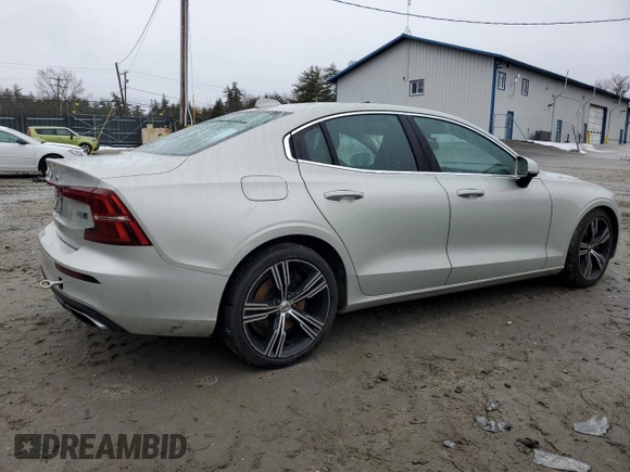 2019 Volvo S60 Inscription with VIN 7JRA22TL5KG002550, listed as a Copart auction lot 48065624 with 66,981 mi miles. Bid and sale history available at carsss.com. Image 3.