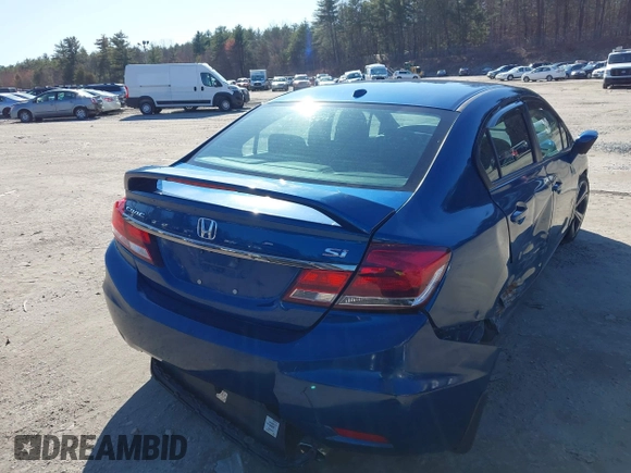 2014 Honda Civic Si with VIN 2HGFB6E55EH700855, listed as a IAAI auction lot 41974580 with 125,270 mi miles and . Bid and sale history available at DreamBid. Image 17.