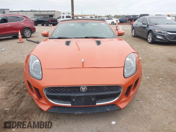 2014 Jaguar F-Type V6 with VIN SAJWA6E77E8K06989, listed as a IAAI auction lot 41286537 with 54,977 mi miles and . Bid and sale history available at DreamBid. Image 12.