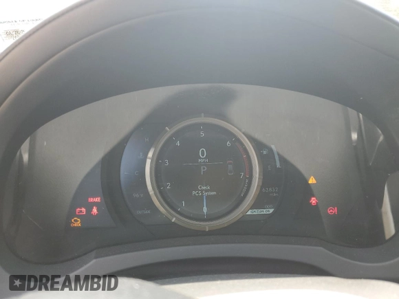 2016 Lexus IS 200t with VIN JTHBA1D21G5017179, listed as a Copart auction lot 59619775 with 63,832 mi miles and Salvage title. Bid and sale history available at DreamBid. Image 9.