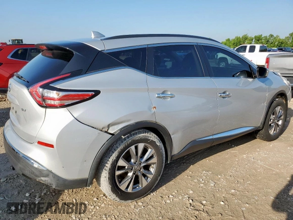 2018 Nissan Murano SL z VIN 5N1AZ2MG7JN139782, wystawiony jako Copart lot #59037605 z przebiegiem 118 375 mil mil oraz Szkoda całkowita • Salvage title. Historia ofert i sprzedaży dostępna na DreamBid. Obrazek 3.