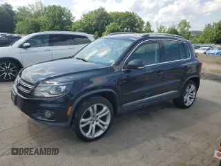 2013 Volkswagen Tiguan SE with VIN WVGBV7AX1DW556654, listed as a Copart auction lot 61979135 with 97,637 mi miles and Salvage title. Bid and sale history available at DreamBid. Image 1.