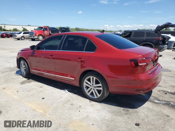 2017 Volkswagen Jetta SEL with VIN 3VWL17AJ9HM222858, listed as a Copart auction lot 61247685 with 86,819 mi miles and Salvage title. Bid and sale history available at DreamBid. Image 2.
