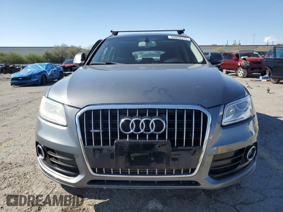 2014 Audi Q5 Premium Plus with VIN WA1LFAFP5EA083331, listed as a Copart auction lot 56058375 with 138,065 mi miles and Salvage title. Bid and sale history available at DreamBid. Image 5.