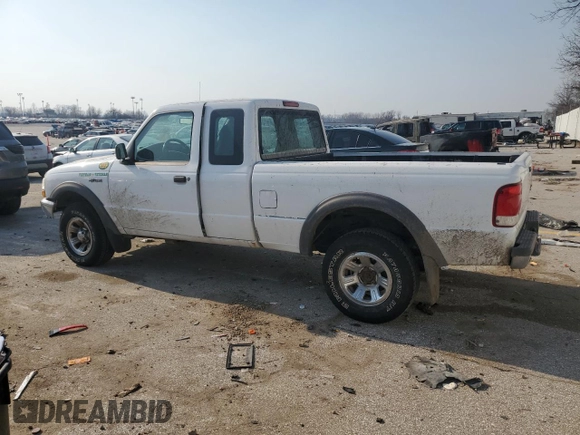 2000 Ford Ranger XL with VIN 1FTZR15VXYPB20317, listed as a Copart auction lot 48925385 with 150,498 mi miles and Salvage Title. Bid and sale history available at carsss.com. Image 2.