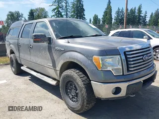 2011 Ford F-150 XLT with VIN 1FTFW1ET4BKD25243, listed as a IAAI auction lot 42478606 with 176,771 mi miles and . Bid and sale history available at DreamBid. Image 1.