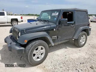 2014 Jeep Wrangler Sport with VIN 1C4AJWAG0EL250313, listed as a Copart auction lot 65769825 with 98,764 mi miles and Salvage title. Bid and sale history available at DreamBid. Image 1.