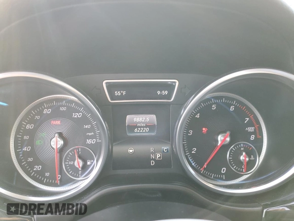 2018 Mercedes-Benz GLS with VIN 4JGDF7DE1JB001240, listed as a Copart auction lot 79772773 with 62,220 mi miles. Bid and sale history available at carsss.com. Image 9.