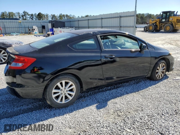2012 Honda Civic Cpe EX-L with VIN 2HGFG3B10CH552841, listed as a Copart auction lot 48005335 with 190,780 mi miles and Clean Title. Bid and sale history available at carsss.com. Image 3.