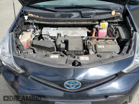 2016 Toyota Prius v Two with VIN JTDZN3EU2GJ054555, listed as a Copart auction lot 50606125 with 157,947 mi miles and Salvage Title. Bid and sale history available at carsss.com. Image 11.
