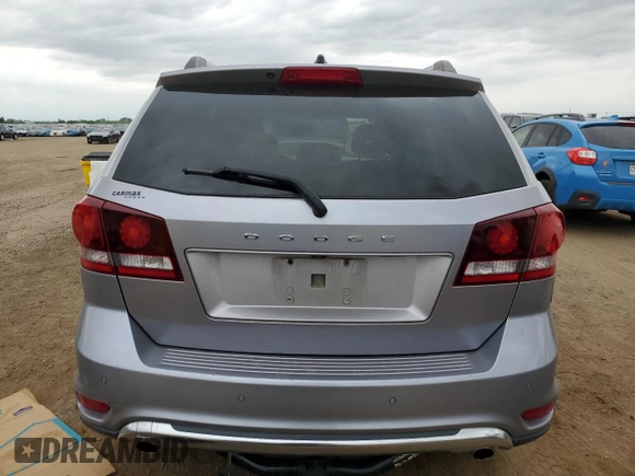 2015 Dodge Journey Crossroad with VIN 3C4PDCGG2FT712660, listed as a Copart auction lot 61984745 with 183,779 mi miles and Clean title. Bid and sale history available at DreamBid. Image 6.