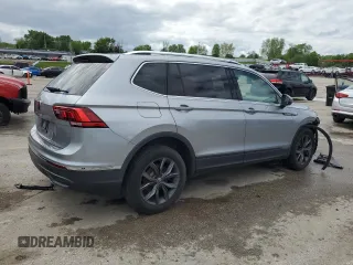 2022 Volkswagen Tiguan SE with VIN 3VV3B7AX0NM048051, listed as a Copart auction lot 55307995 with 36,849 mi miles and Salvage title. Bid and sale history available at DreamBid. Image 3.