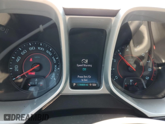 2014 Chevrolet Camaro SS with VIN 2G1FK1EJ1E9213024, listed as a Copart auction lot 60081665 with 174,469 mi miles and Salvage title. Bid and sale history available at DreamBid. Image 9.