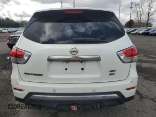 2015 Nissan Pathfinder Platinum with VIN 5N1AR2MM8FC656176, listed as a Copart auction lot 49462815 with 110,773 mi miles and Salvage title. Bid and sale history available at DreamBid. Image 6.