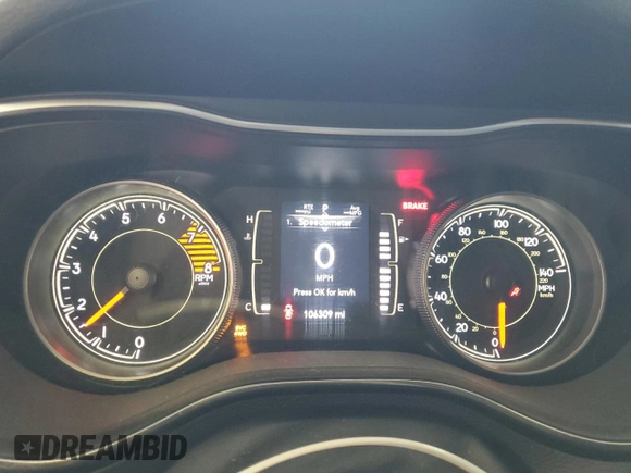 2019 Jeep Cherokee Latitude Plus with VIN 1C4PJMLX3KD127574, listed as a Copart auction lot 55470565 with 106,309 mi miles and Salvage title. Bid and sale history available at DreamBid. Image 9.