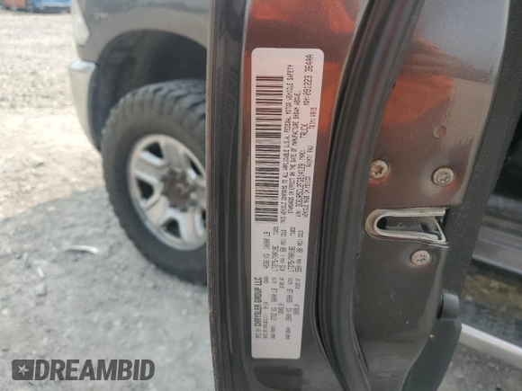 2015 Ram 2500 Tradesman with VIN 3C6UR5CL2FG514129, listed as a Copart auction lot 58811515 with 98,492 mi miles and Salvage title. Bid and sale history available at DreamBid. Image 12.