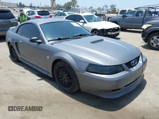 1999 Ford Mustang with VIN 1FAFP4046XF202967, listed as a IAAI auction lot 42574831 with 138,068 mi miles and . Bid and sale history available at DreamBid. Image 1.