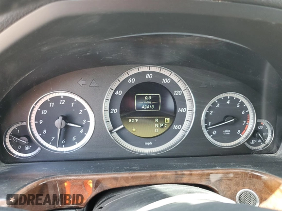2012 Mercedes-Benz E 350 Luxury with VIN WDDHF8JB1CA535360, listed as a Copart auction lot 54720465 with 42,413 mi miles and Salvage Title. Bid and sale history available at DreamBid. Image 9.
