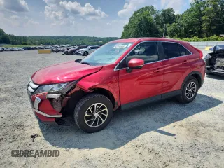 2020 Mitsubishi Eclipse Cross ES z VIN JA4AS3AA7LZ013281, wystawiony jako Copart lot #60164655 z przebiegiem 122 514 mil mil oraz Szkoda całkowita • Salvage title. Historia ofert i sprzedaży dostępna na DreamBid. Obrazek 1.