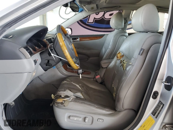 2005 Lexus ES 350 with VIN JTHBA30G755089952, listed as a Copart auction lot 55904995 with 205,187 mi miles and Clean Title. Bid and sale history available at DreamBid. Image 7.