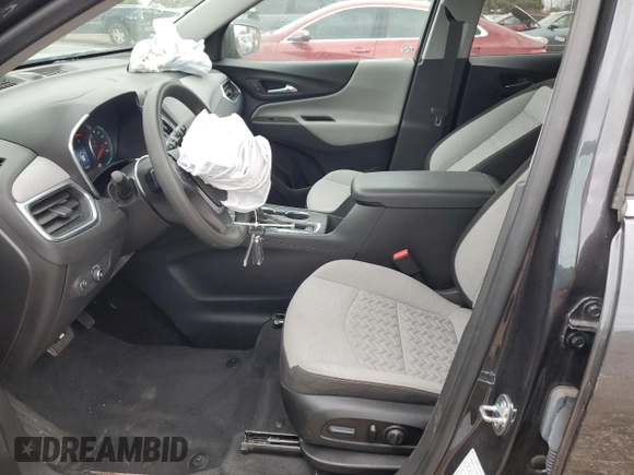 2023 Chevrolet Equinox LT with VIN 3GNAXUEG8PS197992, listed as a Copart auction lot 53134655 with 27,482 mi miles and Non Repairable. Bid and sale history available at DreamBid. Image 7.