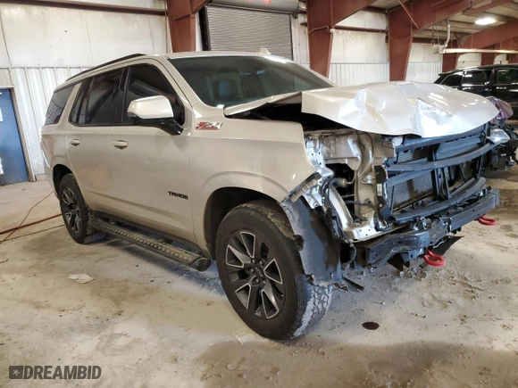 2021 Chevrolet Tahoe Z71 with VIN 1GNSKPKD8MR116891, listed as a Copart auction lot 48482755 with 94,471 mi miles and Clean Title. Bid and sale history available at carsss.com. Image 4.