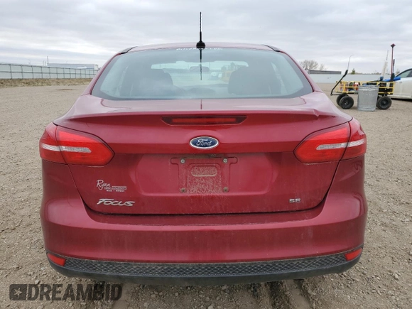 2017 Ford Focus SE with VIN 1FADP3F20HL254766, listed as a Copart auction lot 54068045 with 82,558 mi miles and Salvage title. Bid and sale history available at DreamBid. Image 6.