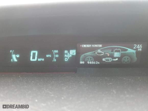 2014 Toyota Prius Four with VIN JTDKN3DU2E1739543, listed as a Copart auction lot 47817765 with 94,862 mi miles and Salvage Title. Bid and sale history available at carsss.com. Image 9.
