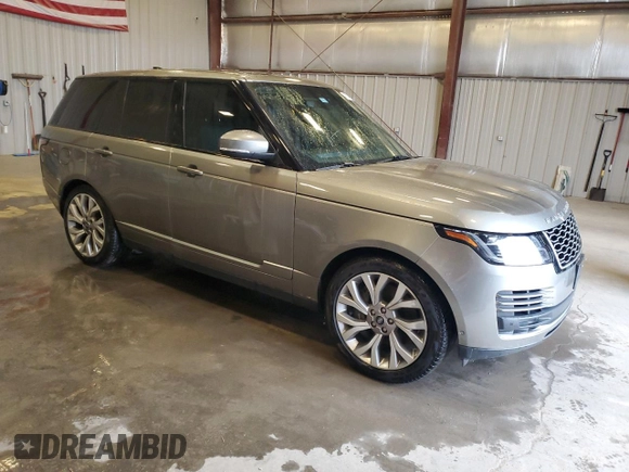 2018 Land Rover Range Rover with VIN SALGS2RE8JA393611, listed as a Copart auction lot 47208185 with 85,200 mi miles and Clean title. Bid and sale history available at DreamBid. Image 4.