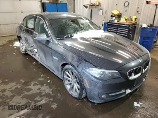 2015 BMW 5 Series 535i xDrive with VIN WBA5B3C51FD542036, listed as a Copart auction lot 41739815 with Not Provided miles and Salvage Title. Bid and sale history available at carsss.com. Image 4.