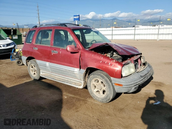 2001 Chevrolet Tracker LT z VIN 2CNBJ634716945832, wystawiony jako Copart lot #61967345 z przebiegiem 136 403 mil mil oraz Szkoda całkowita • Salvage title. Historia ofert i sprzedaży dostępna na DreamBid. Obrazek 4.