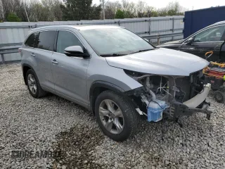 2016 Toyota Highlander Limited with VIN 5TDDKRFH2GS236685, listed as a Copart auction lot 50680295 with 174,537 mi miles and Salvage title. Bid and sale history available at DreamBid. Image 4.