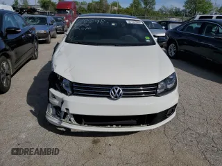 2013 Volkswagen Eos Komfort with VIN WVWBW8AH4DV001851, listed as a Copart auction lot 52132944 with 81,948 mi miles and Salvage Title. Bid and sale history available at DreamBid. Image 5.