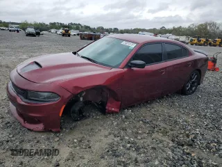 2022 Dodge Charger R/T with VIN 2C3CDXCT5NH138592, listed as a Copart auction lot 50185865 with 48,754 mi miles and Clean Title. Bid and sale history available at carsss.com. Image 1.