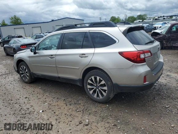 2017 Subaru Outback Limited with VIN 4S4BSENC5H3232666, listed as a Copart auction lot 58437815 with 49,643 mi miles and Salvage title. Bid and sale history available at DreamBid. Image 2.