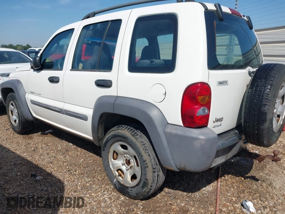 2003 Jeep Liberty Sport with VIN 1J4GL48K93W511690, listed as a IAAI auction lot 42066355 with 115,008 mi miles. Bid and sale history available at carsss.com. Image 3.