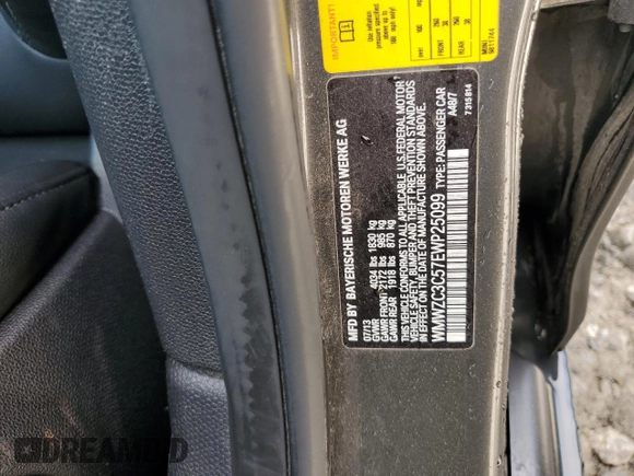 2014 MINI Countryman S with VIN WMWZC3C57EWP25099, listed as a Copart auction lot 62646555 with 153,059 mi miles and Salvage title. Bid and sale history available at DreamBid. Image 12.