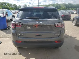 2021 Jeep Compass Limited with VIN 3C4NJDCB1MT579130, listed as a Copart auction lot 57854655 with 49,553 mi miles and Salvage title. Bid and sale history available at DreamBid. Image 6.